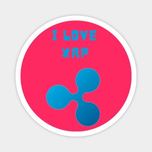 I LOVE XRP Magnet